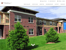 Tablet Screenshot of montclairvillageomaha.com